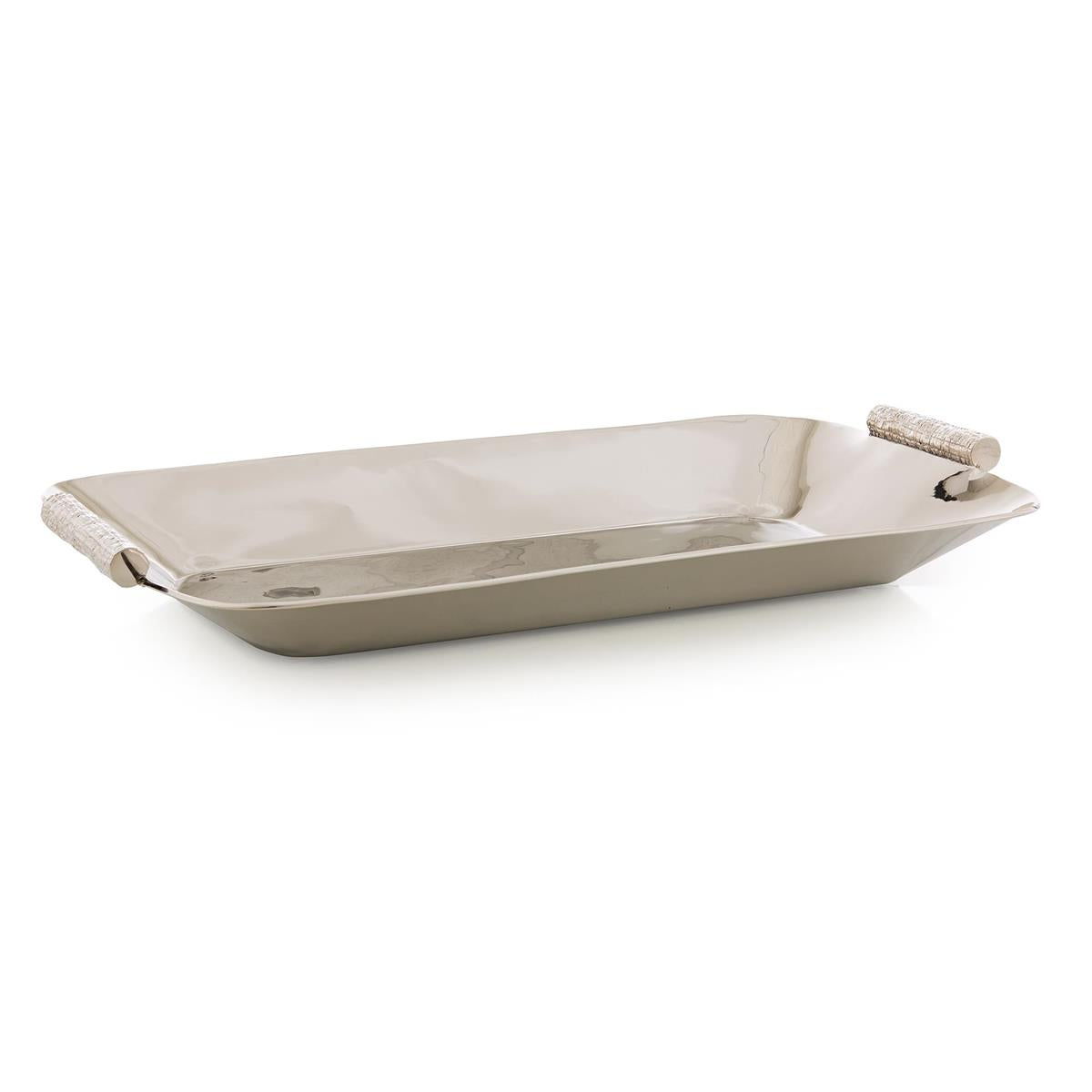Founder Tray, Nickel by John Richard | Sutter & Vale
