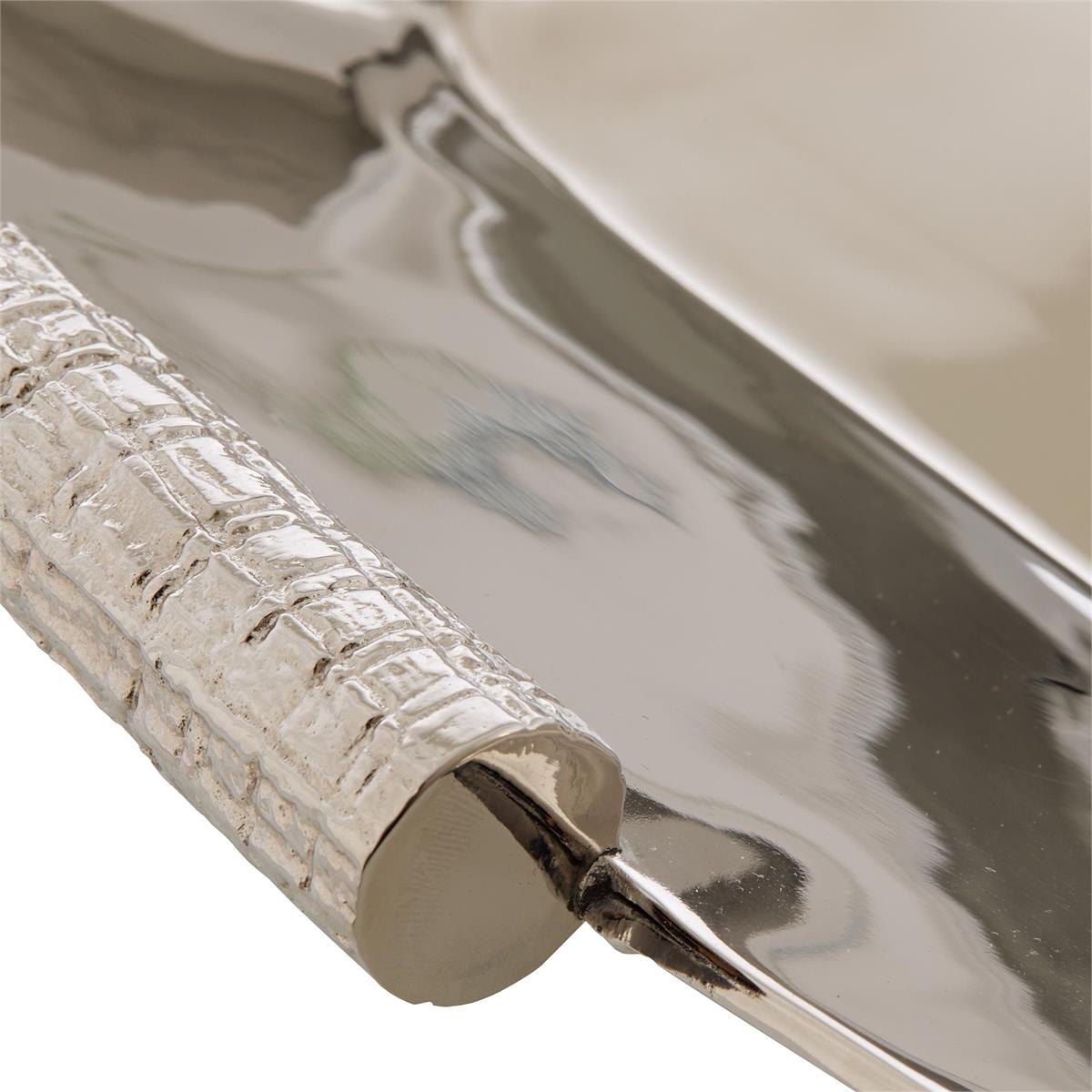 Founder Tray, Nickel by John Richard | Sutter & Vale