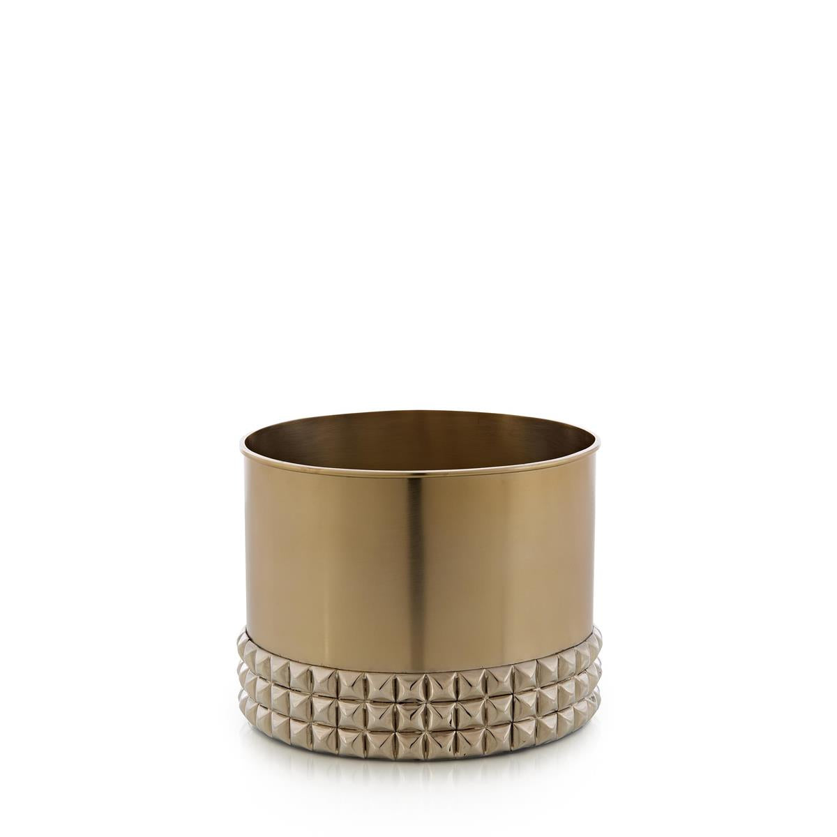 Studded Vase, Wide Champagne by John Richard | Sutter & Vale