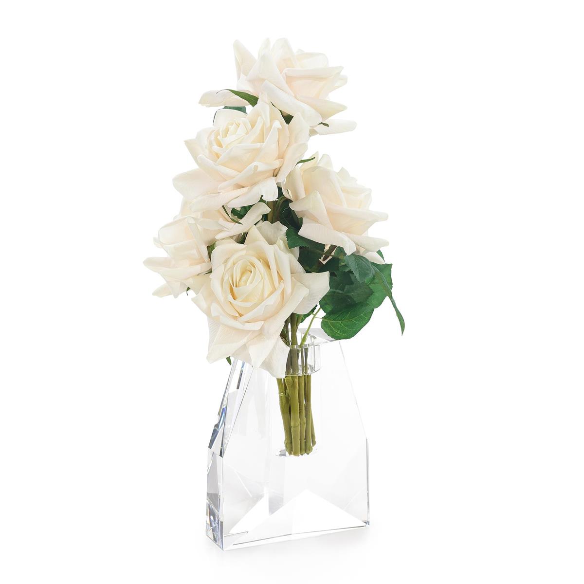 Crystal Rose Vase – Art by John Richard | Sutter & Vale