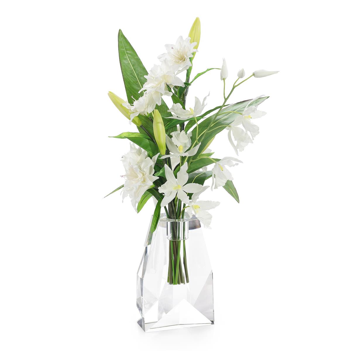 Shimmering White Lilies – Art by John Richard | Sutter & Vale