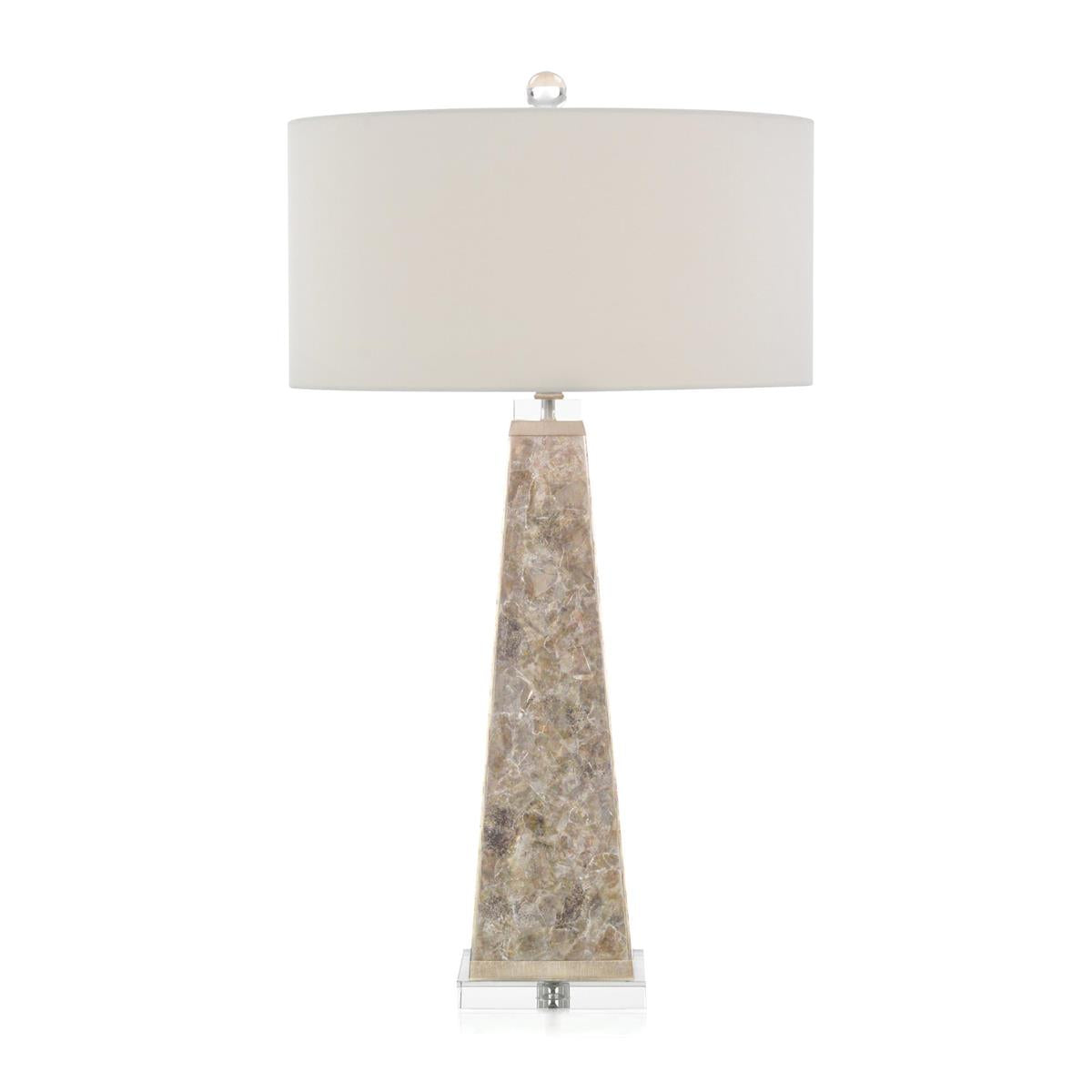 Light Mica Table Lamp – Table Lamps by John Richard | Sutter & Vale