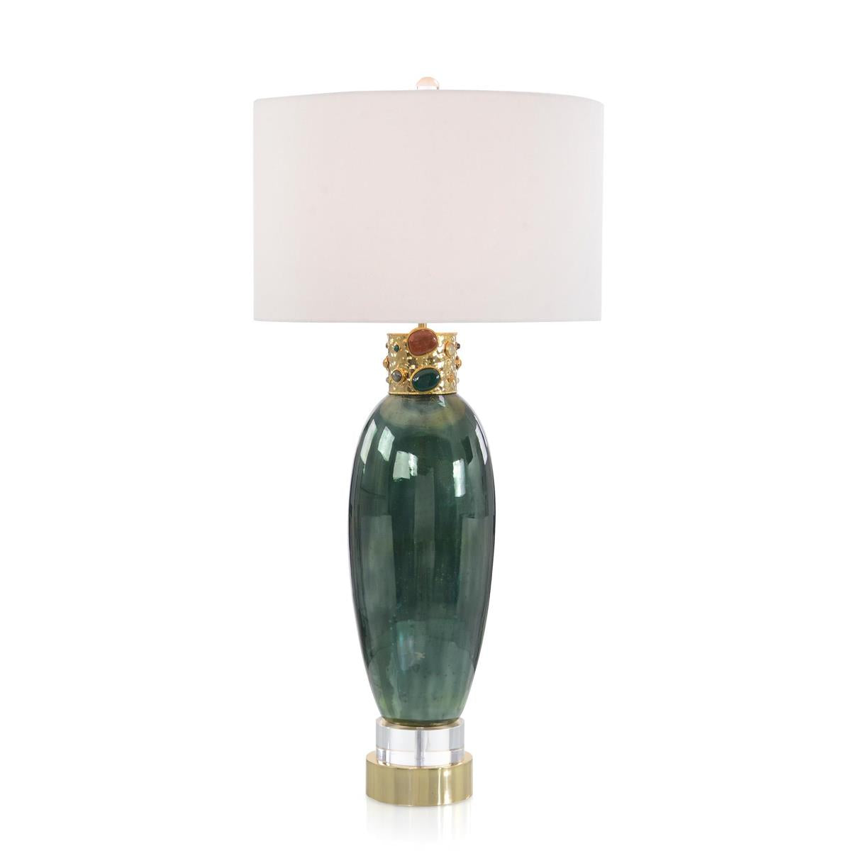 Jeweled-Collar Table Lamp – Table Lamps by John Richard | Sutter & Vale