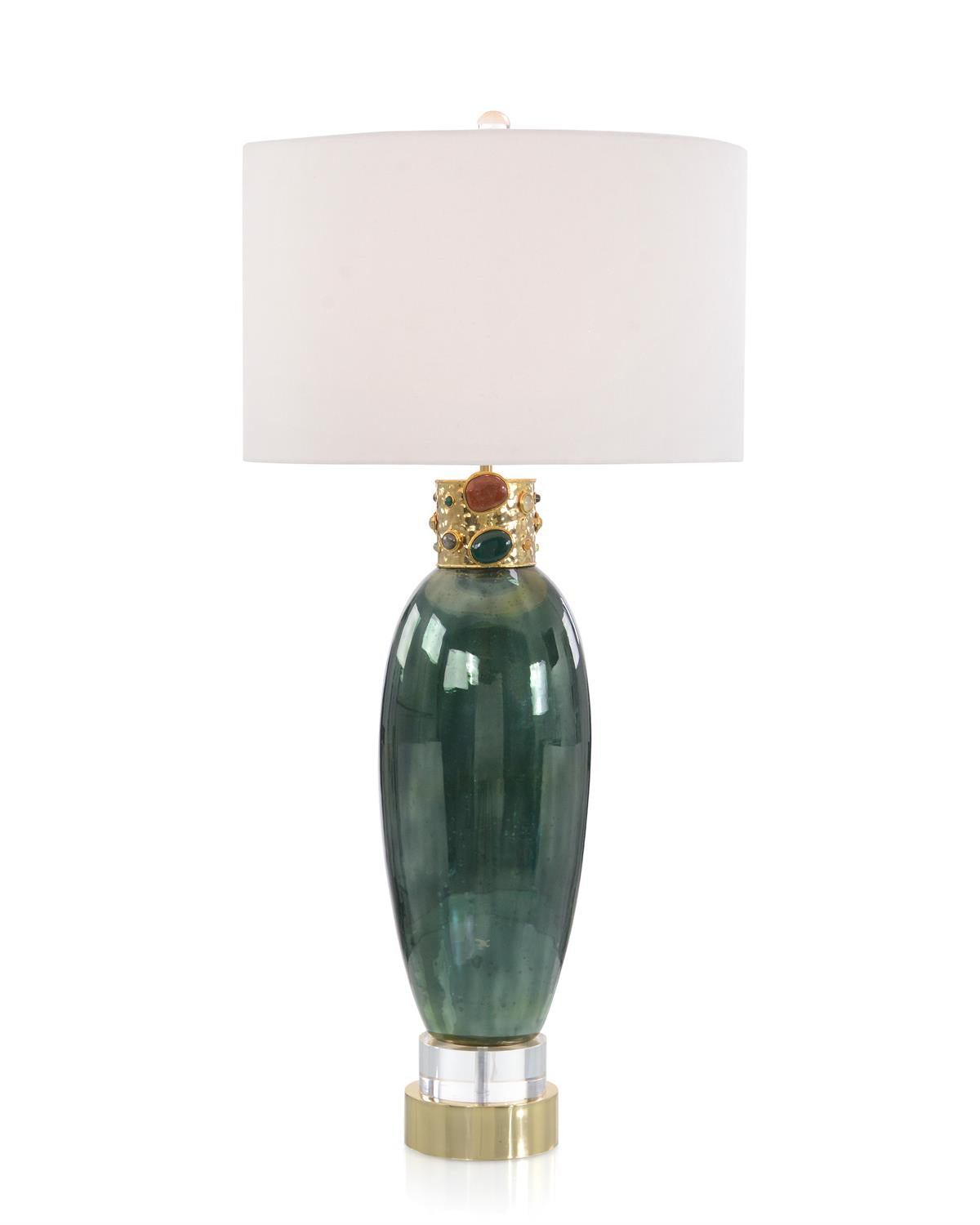 Jeweled-Collar Table Lamp