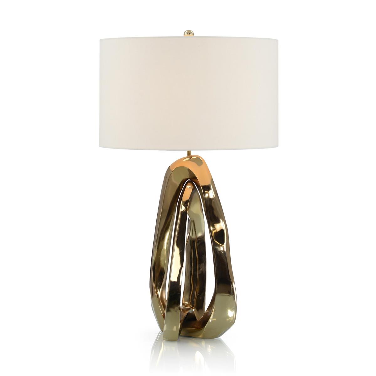 Amorphic Table Lamp, Brass – Table Lamps by John Richard | Sutter & Vale