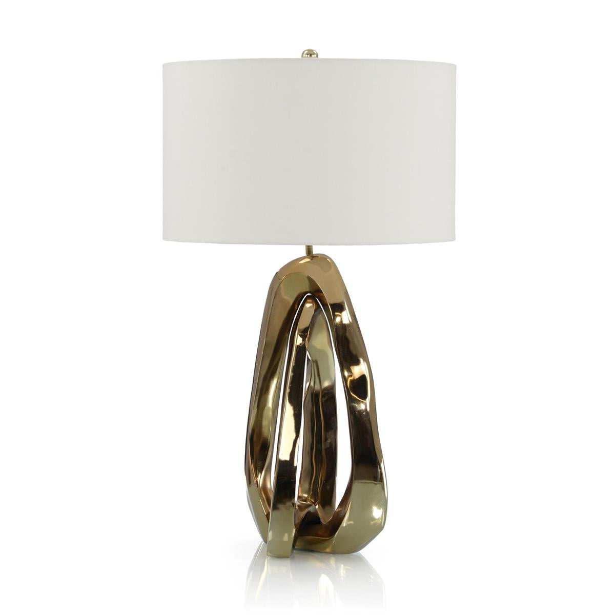 Amorphic Table Lamp, Brass – Table Lamps by John Richard | Sutter & Vale