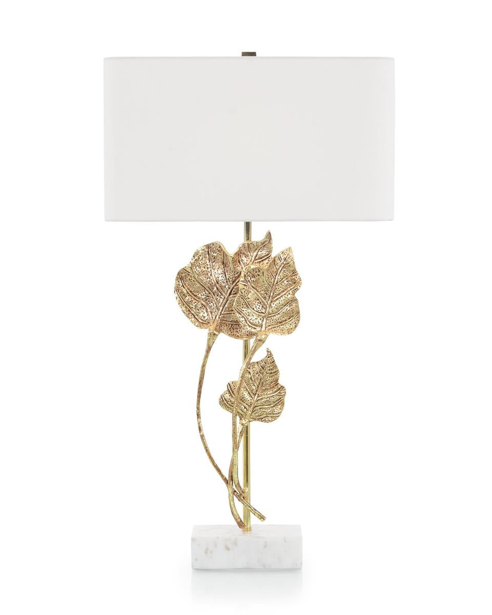 Antique Gold Leaf Table Lamp – Table Lamps by John Richard | Sutter & Vale