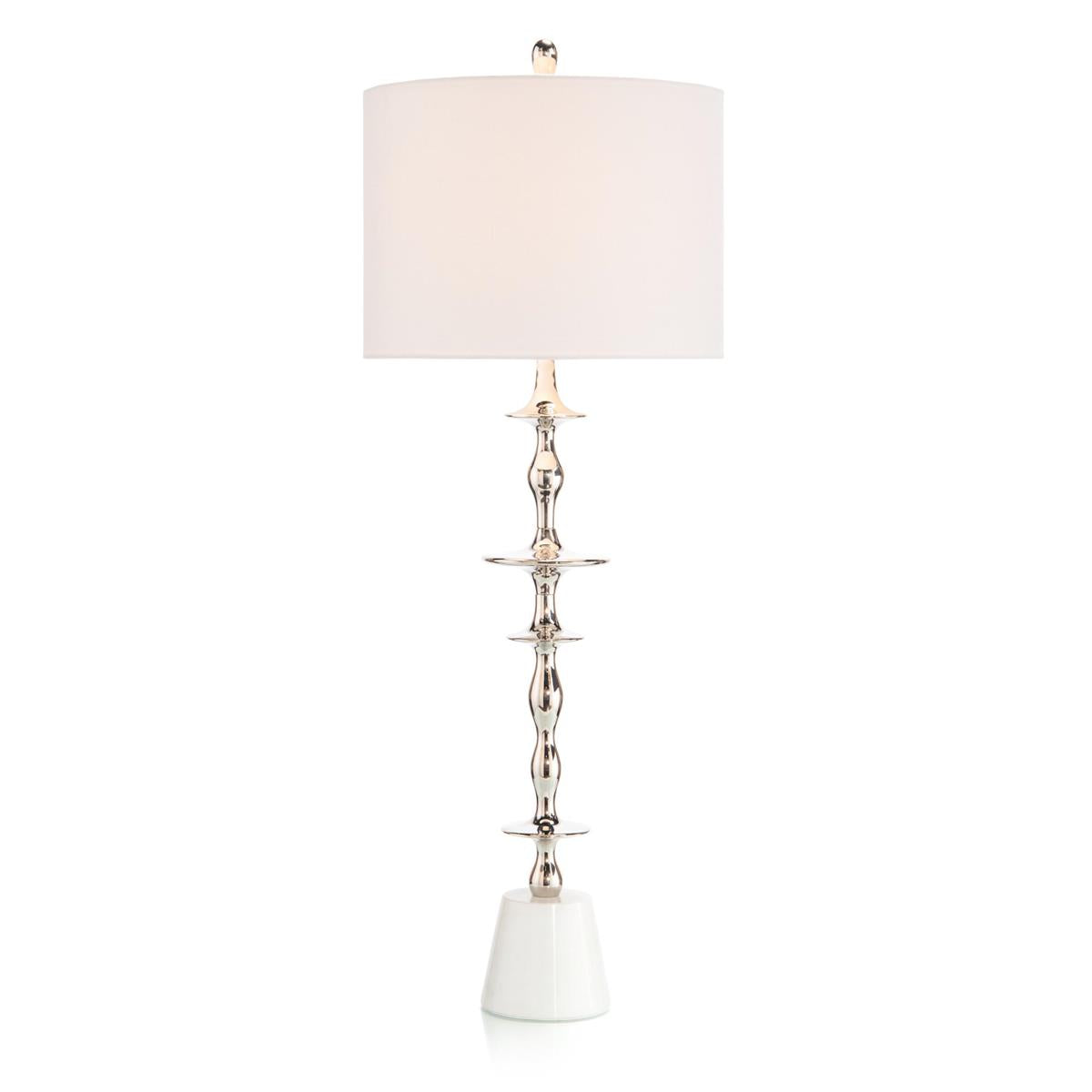 Polished Nickel Buffet Lamp – Table Lamps by John Richard | Sutter & Vale