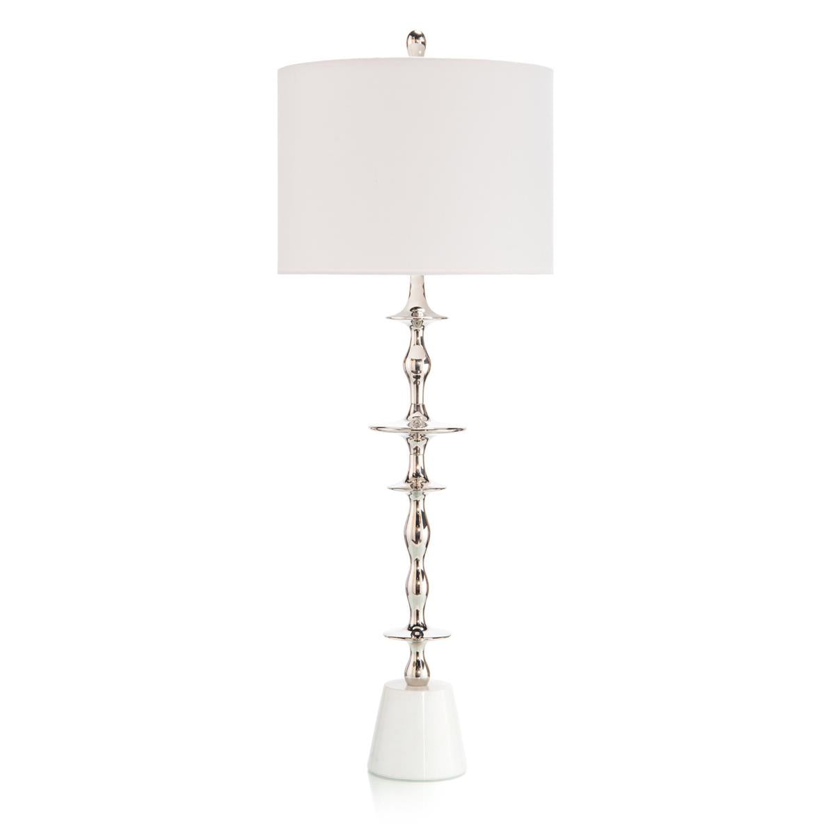 Polished Nickel Buffet Lamp – Table Lamps by John Richard | Sutter & Vale