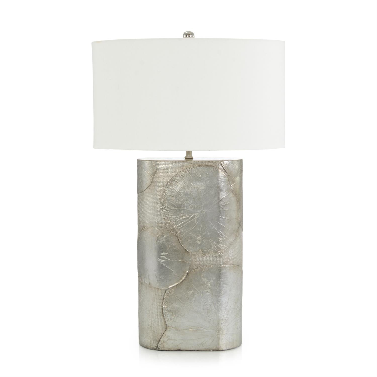 Silver Lotus Table Lamp