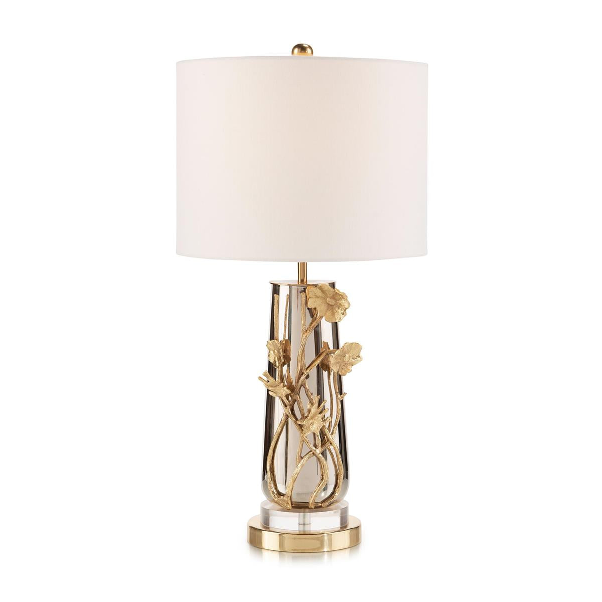 Nickel Poppy Table Lamp by John Richard | Sutter & Vale