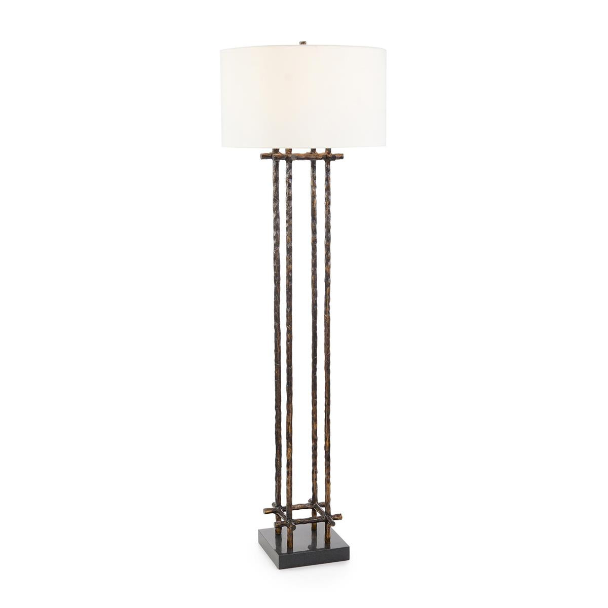 Bronze Poteau Floor Lamp – Floor Lamps by John Richard | Sutter & Vale