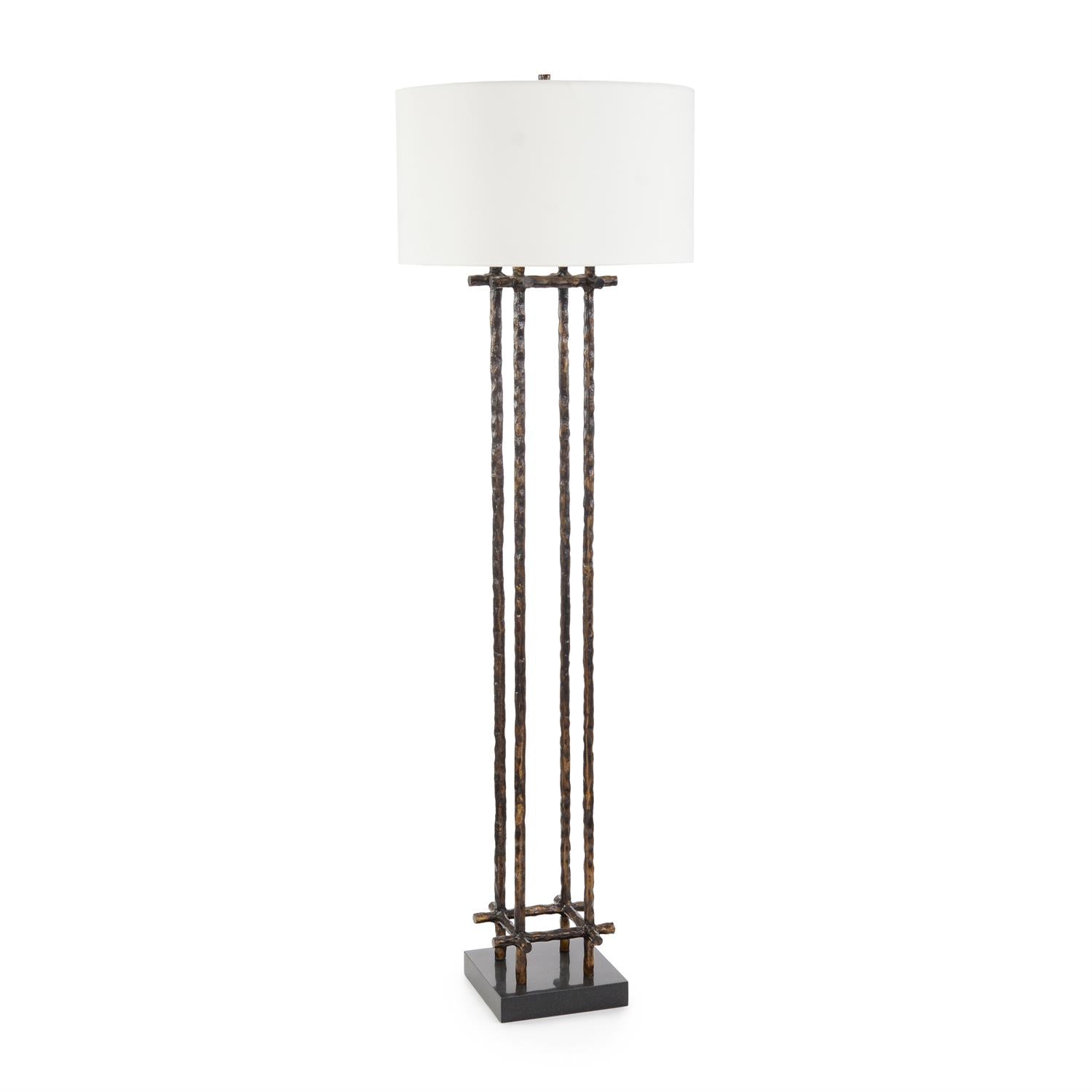 Bronze Poteau Floor Lamp