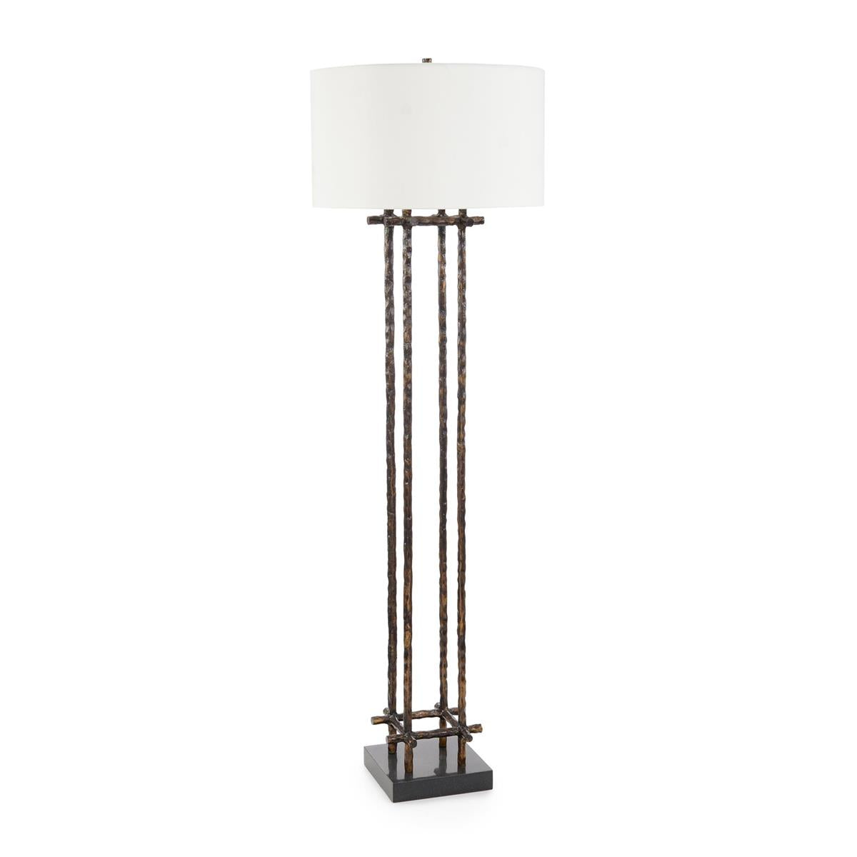 Bronze Poteau Floor Lamp – Floor Lamps by John Richard | Sutter & Vale