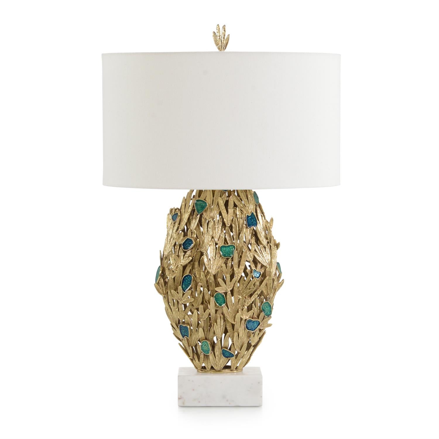 Embellished Fronds Table Lamp