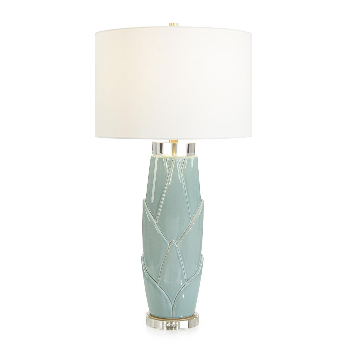 Lush Leaves Table Lamp, Green by John Richard | Sutter & Vale
