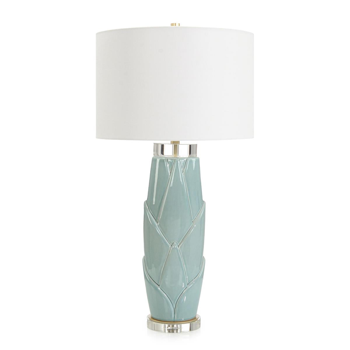 Lush Leaves Table Lamp, Green by John Richard | Sutter & Vale