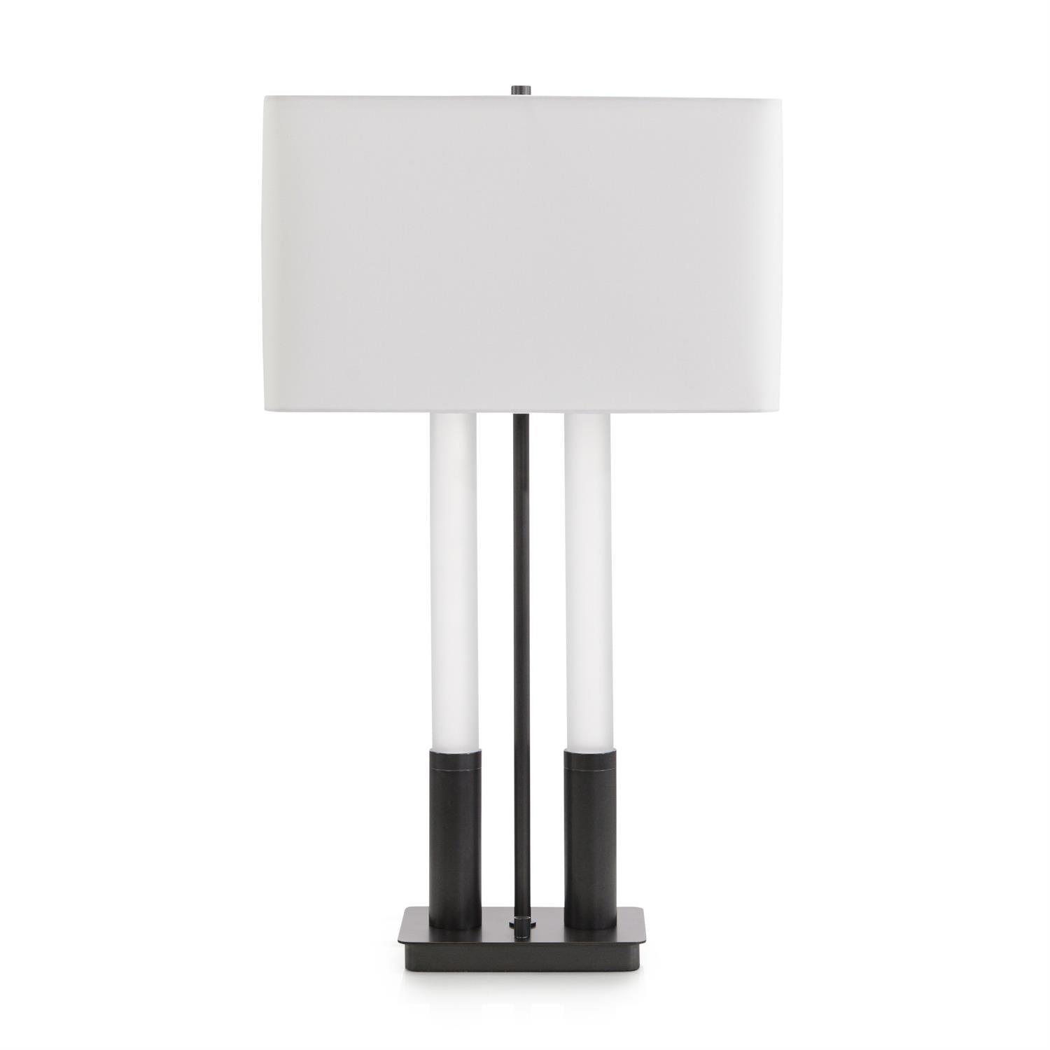 Gemini Table Lamp, Bronze