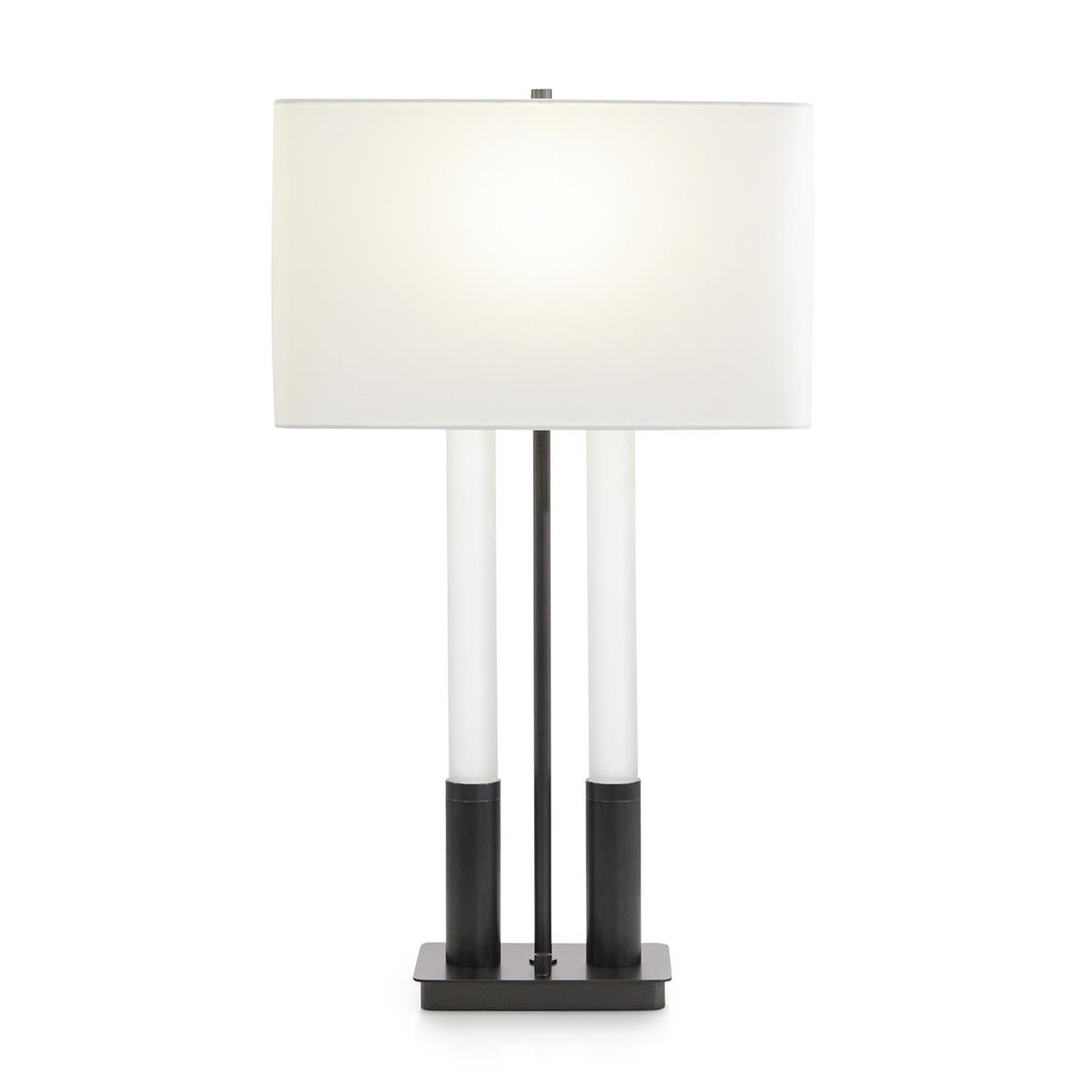 Gemini Table Lamp, Bronze by John Richard | Sutter & Vale