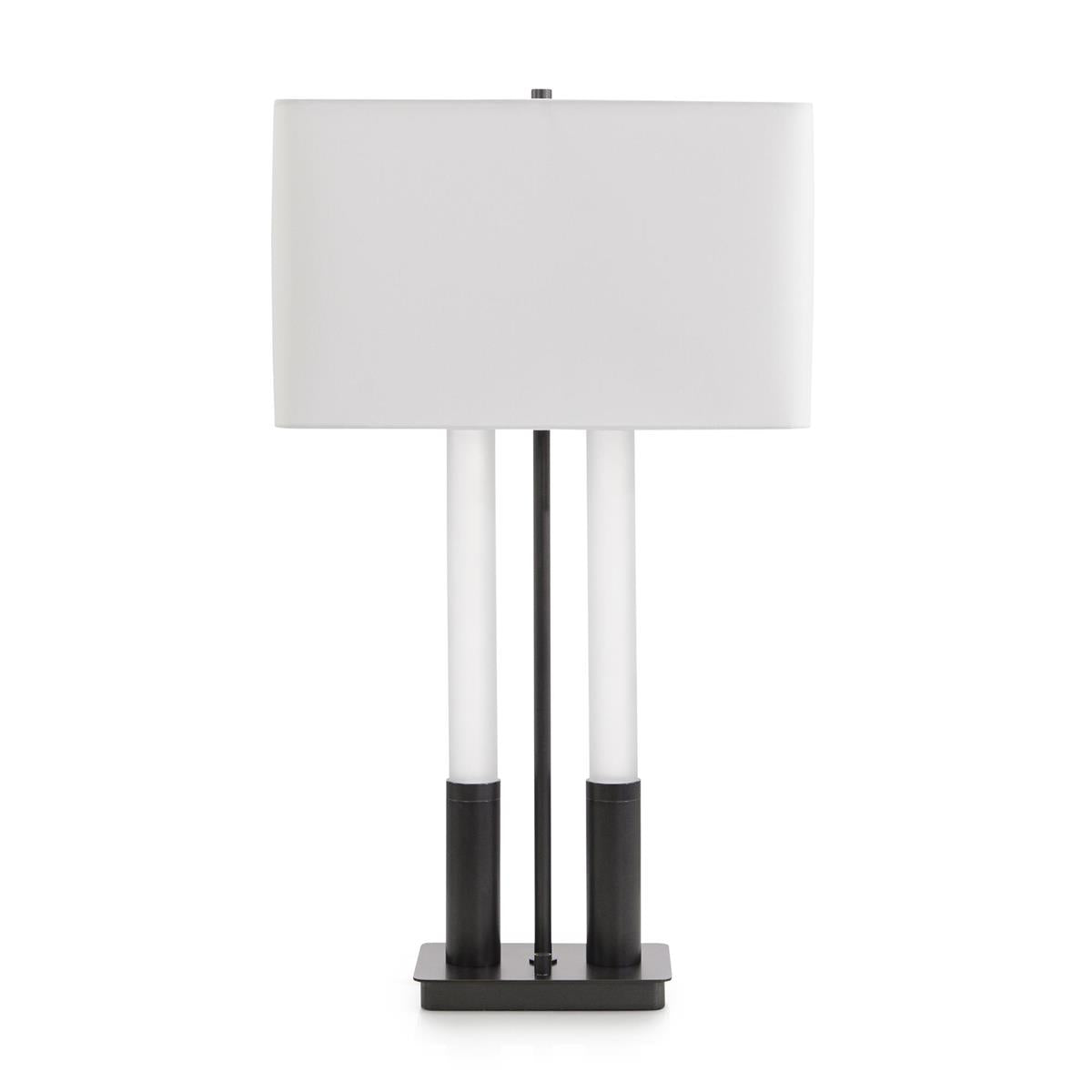 Gemini Table Lamp, Bronze by John Richard | Sutter & Vale