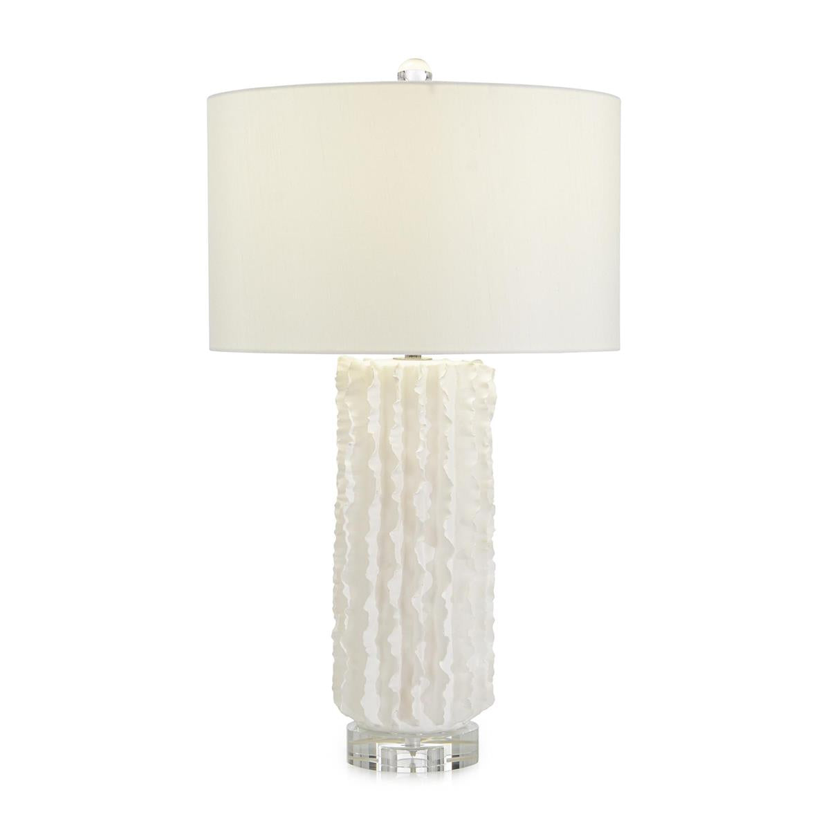 Volante Table Lamp, White by John Richard | Sutter & Vale