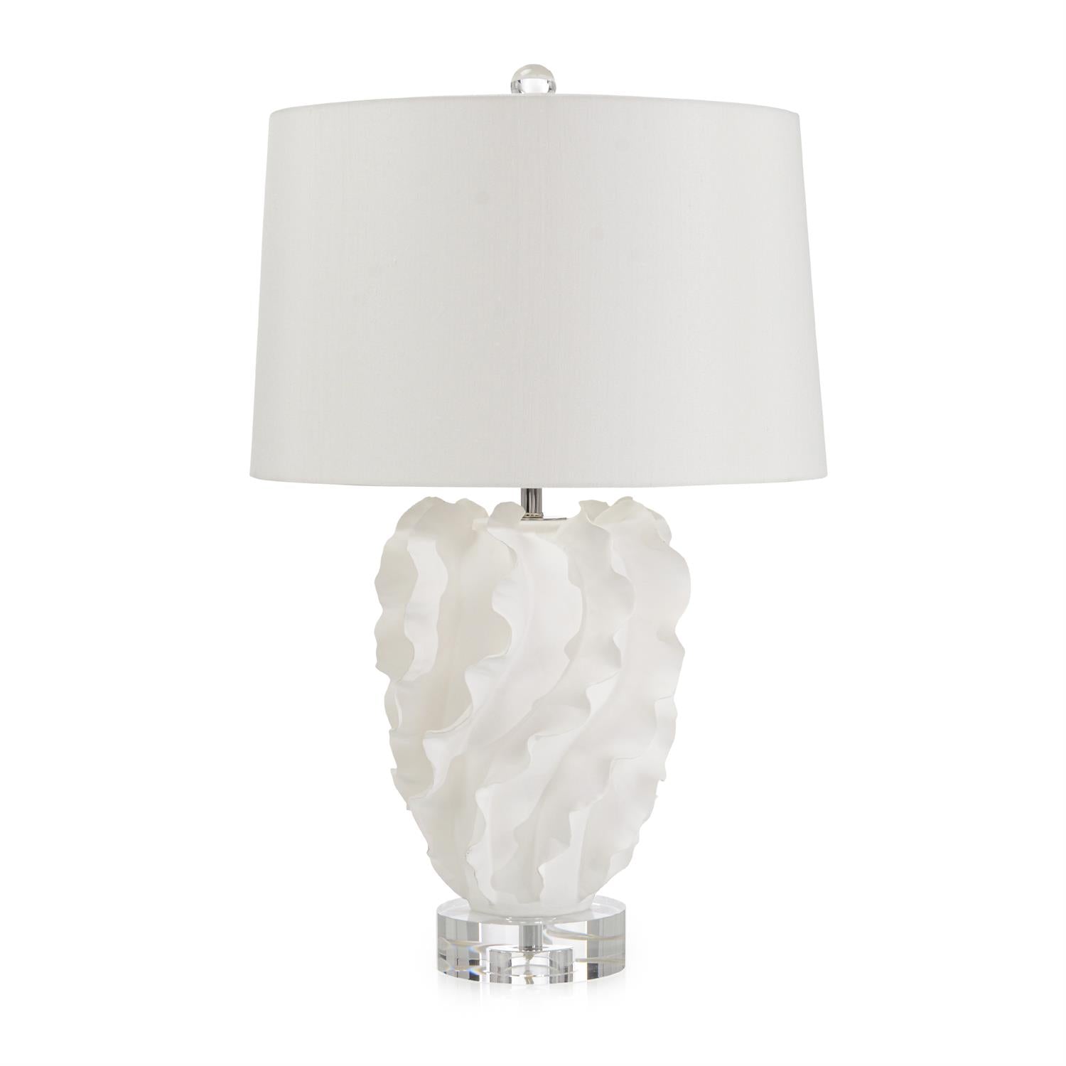 Balza Table Lamp, White