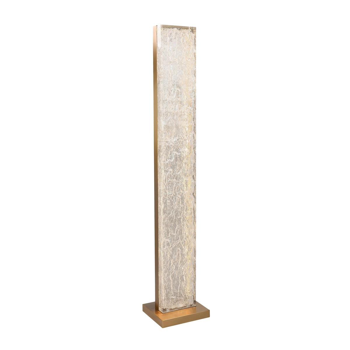 Boreal Floor Lamp, Brass by John Richard | Sutter & Vale