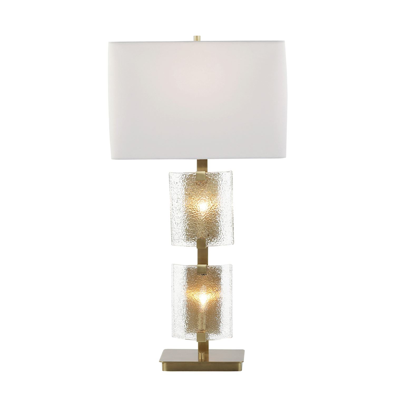 Gemelle Table Lamp, Brass by John Richard | Sutter & Vale