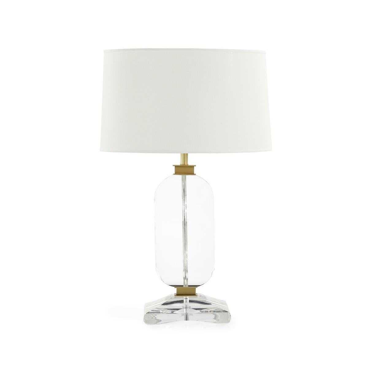 Sculpted Crystal Table Lamp by John Richard | Sutter & Vale