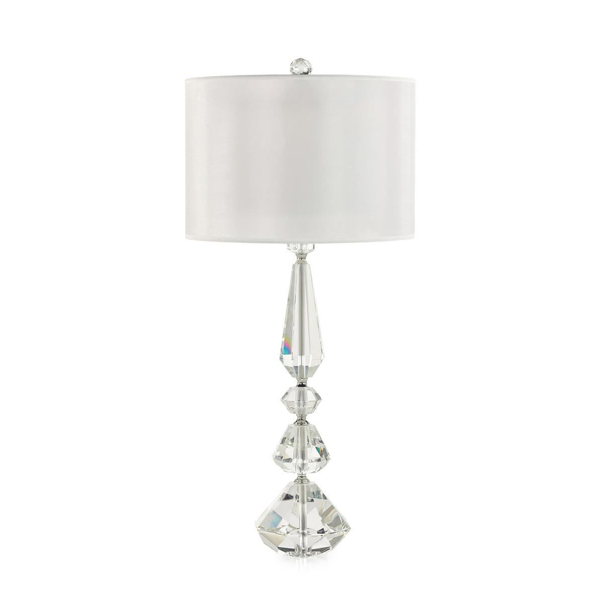 Balustered Crystal Table Lamp by John Richard | Sutter & Vale