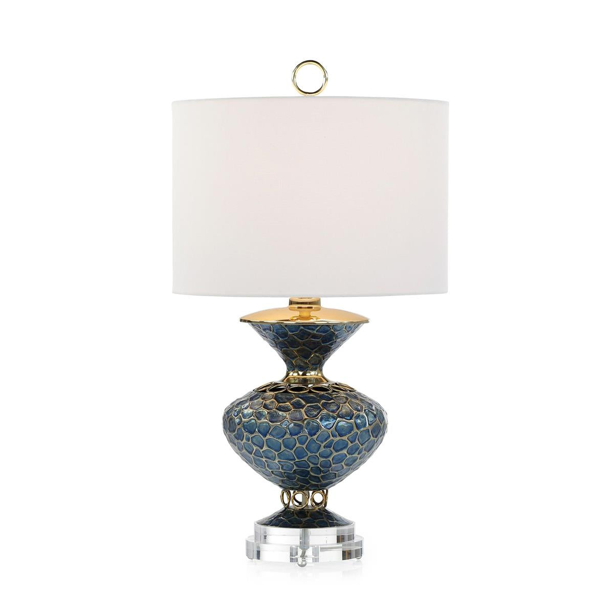 Demeter Table Lamp, Blue by John Richard | Sutter & Vale