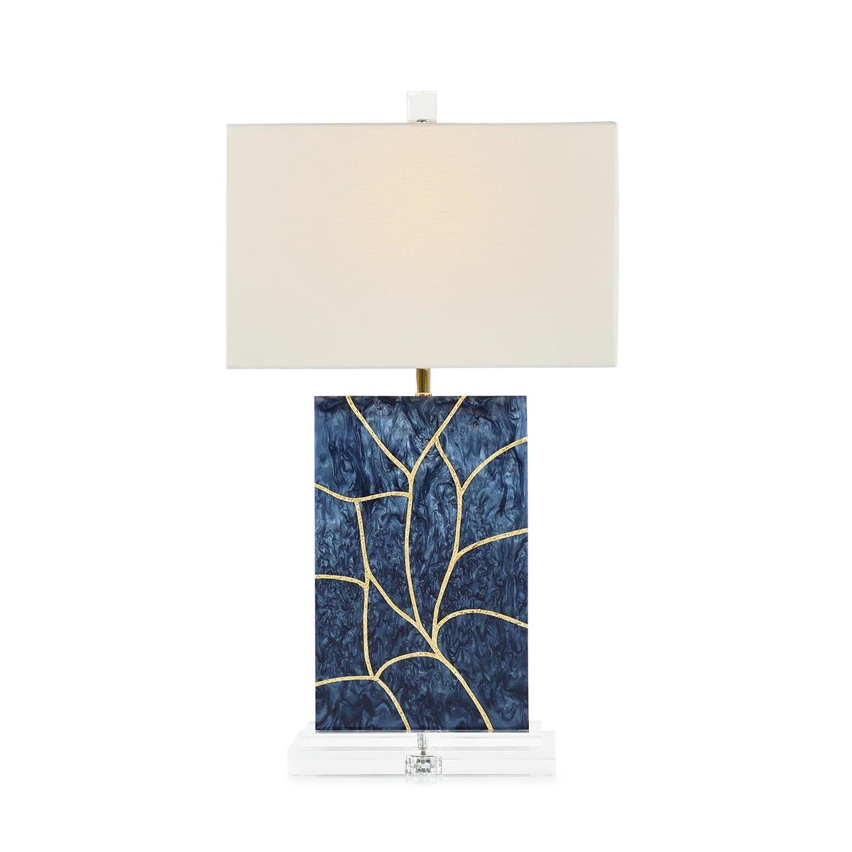 Astilla Table Lamp, Blue by John Richard | Sutter & Vale