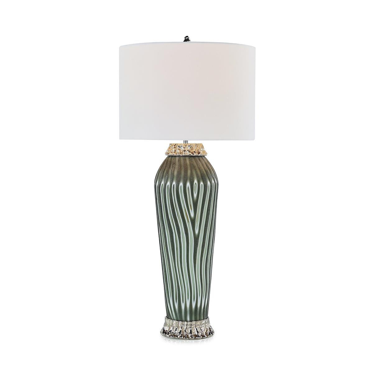 Alpine Mist Table Lamp – Table Lamps by John Richard | Sutter & Vale