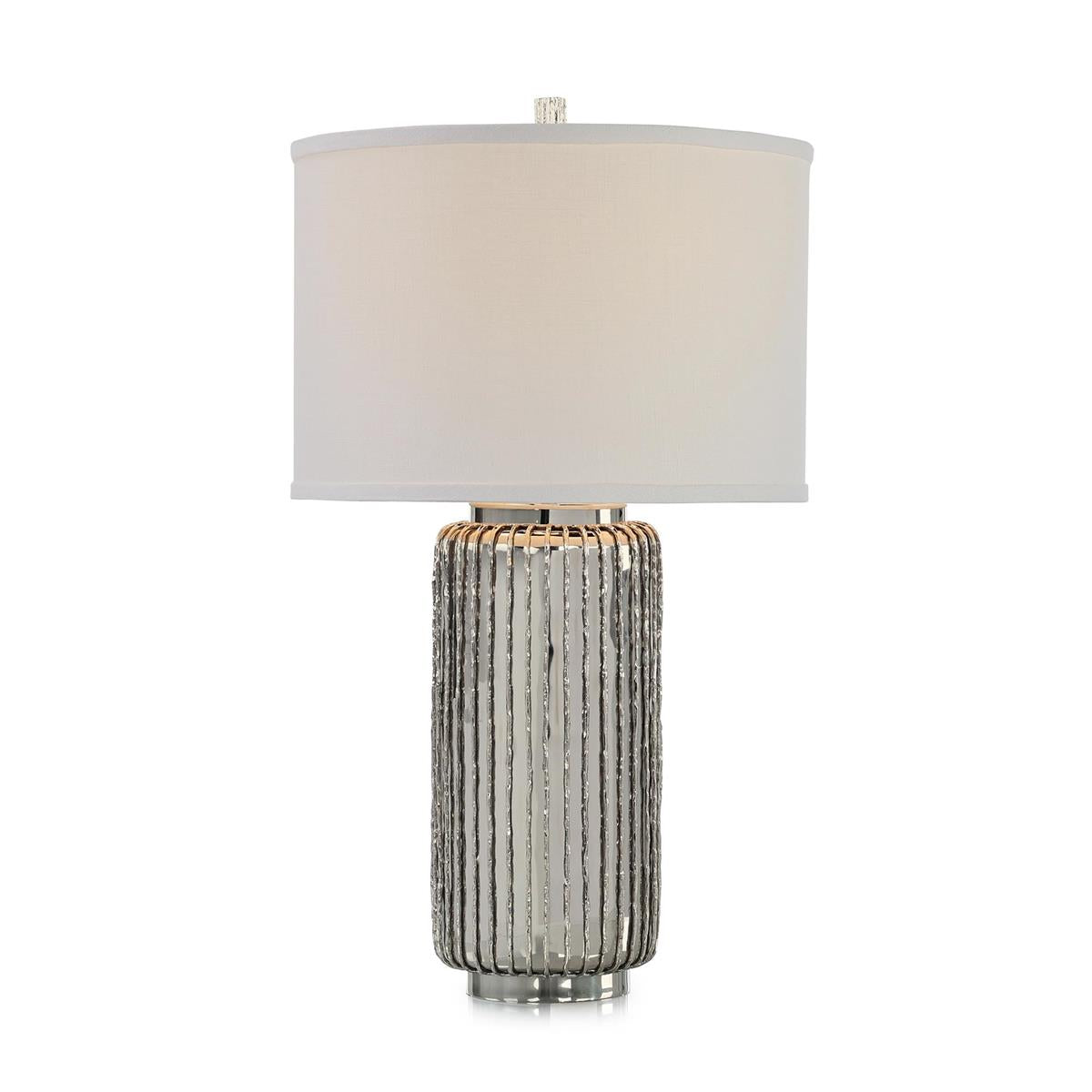 Crista Table Lamp, Nickel – Table Lamps by John Richard | Sutter & Vale