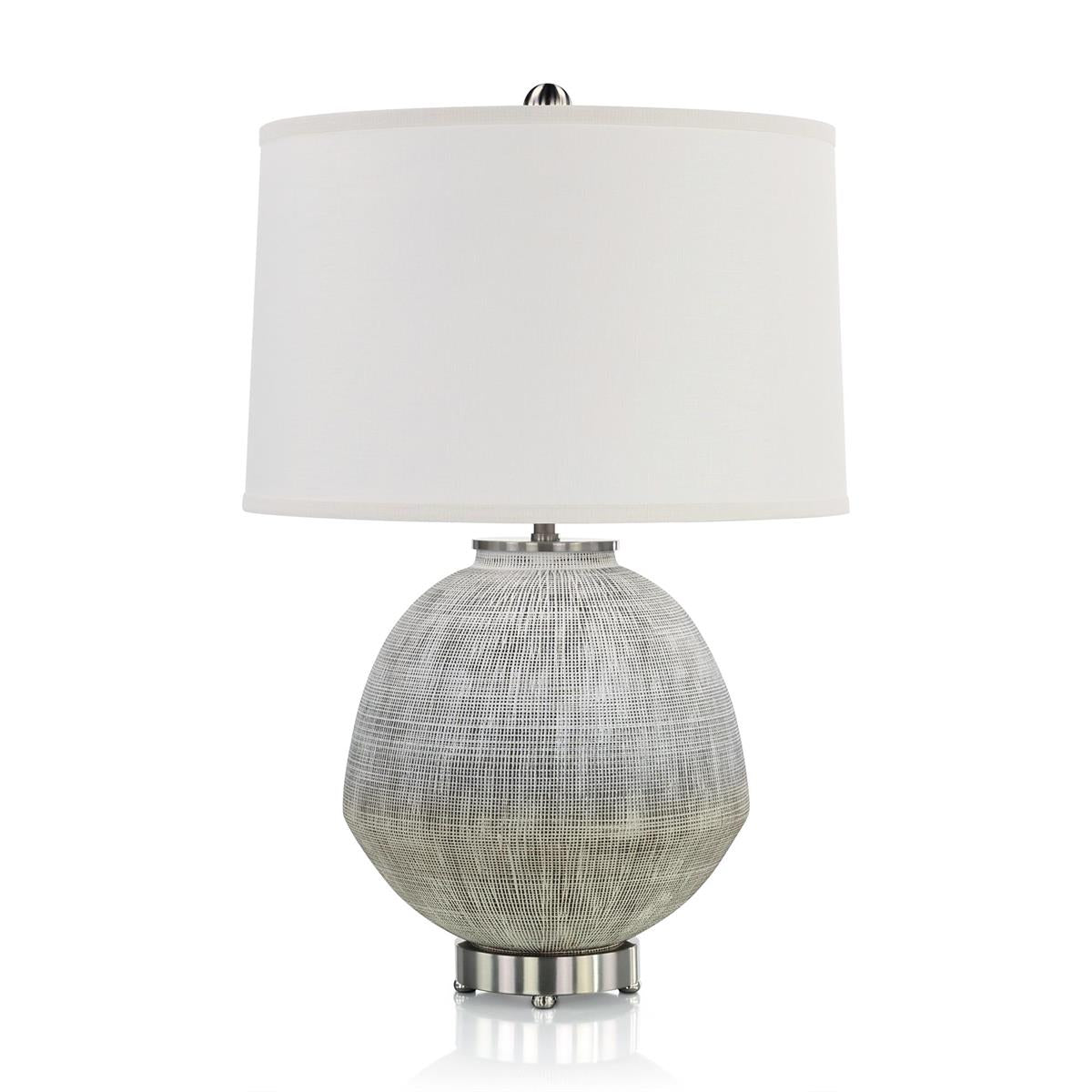 Crosshatch Table Lamp by John Richard | Sutter & Vale