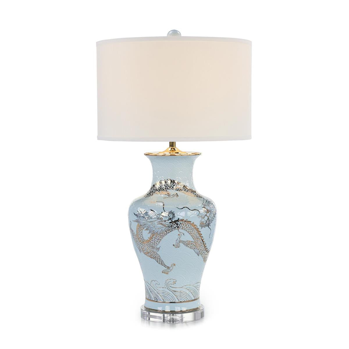 Dueling Dragons Table Lamp by John Richard | Sutter & Vale