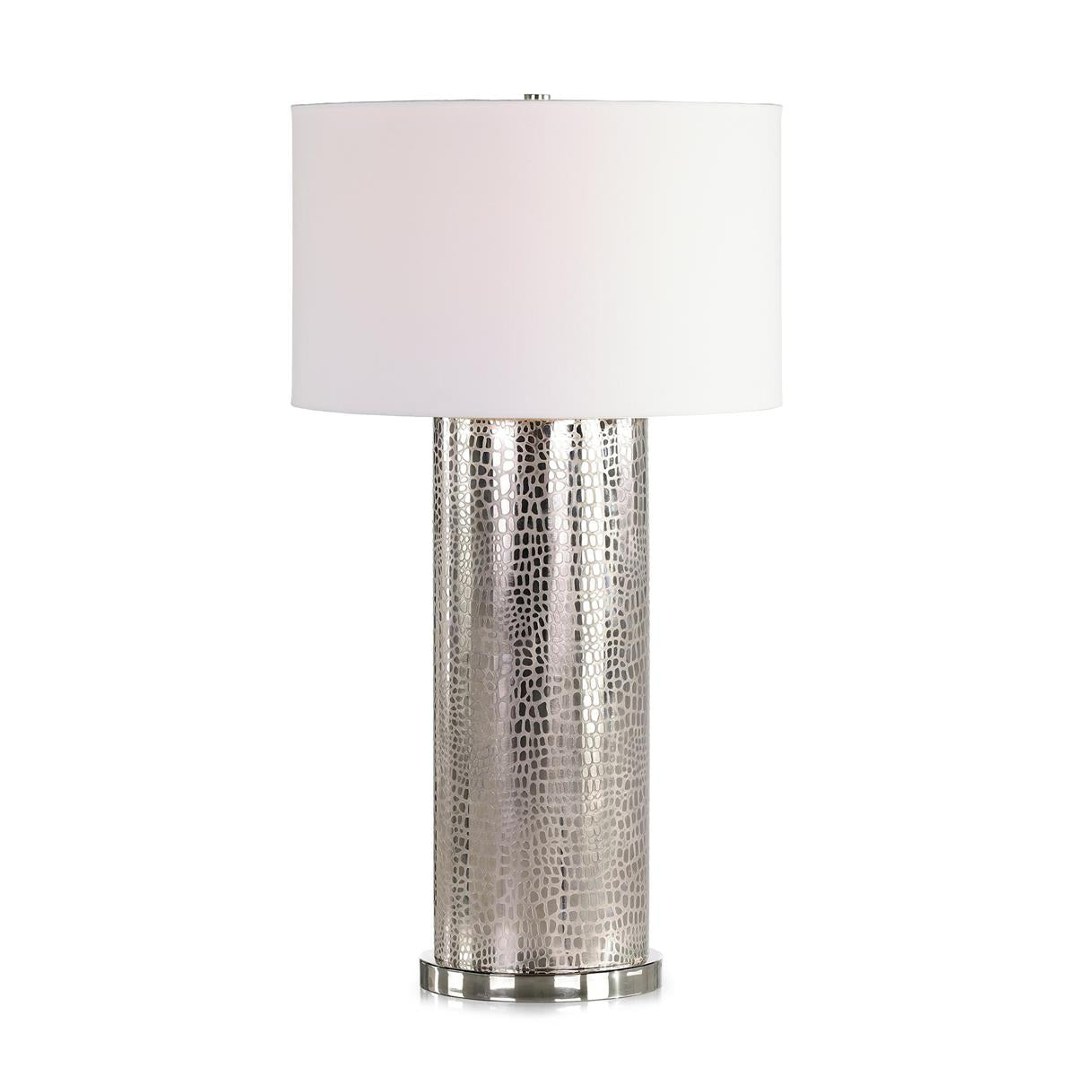 Galapagos Table Lamp, Nickel by John Richard | Sutter & Vale