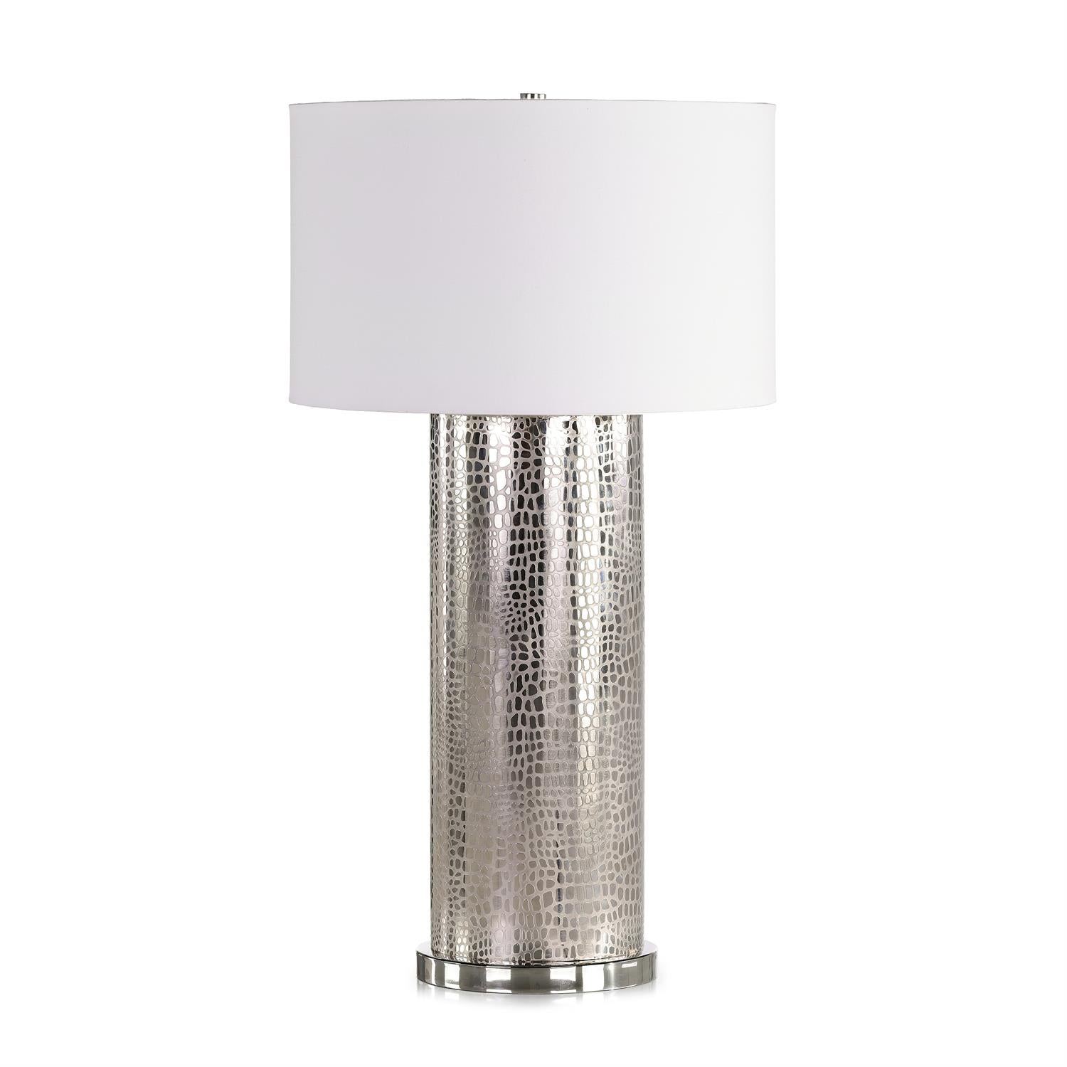 Galapagos Table Lamp, Nickel