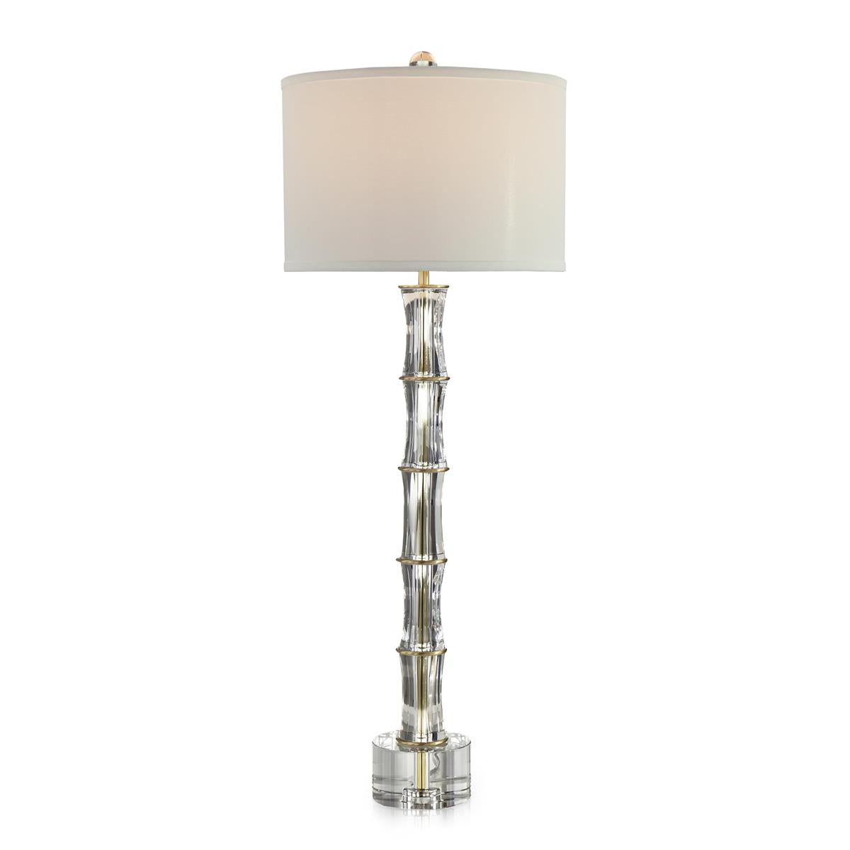 Crystal Bamboo Table Lamp – Table Lamps by John Richard | Sutter & Vale