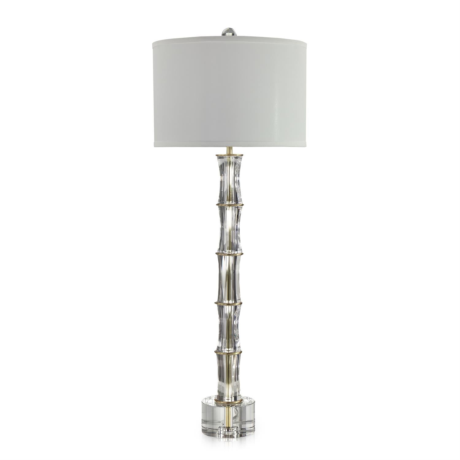 Crystal Bamboo Table Lamp