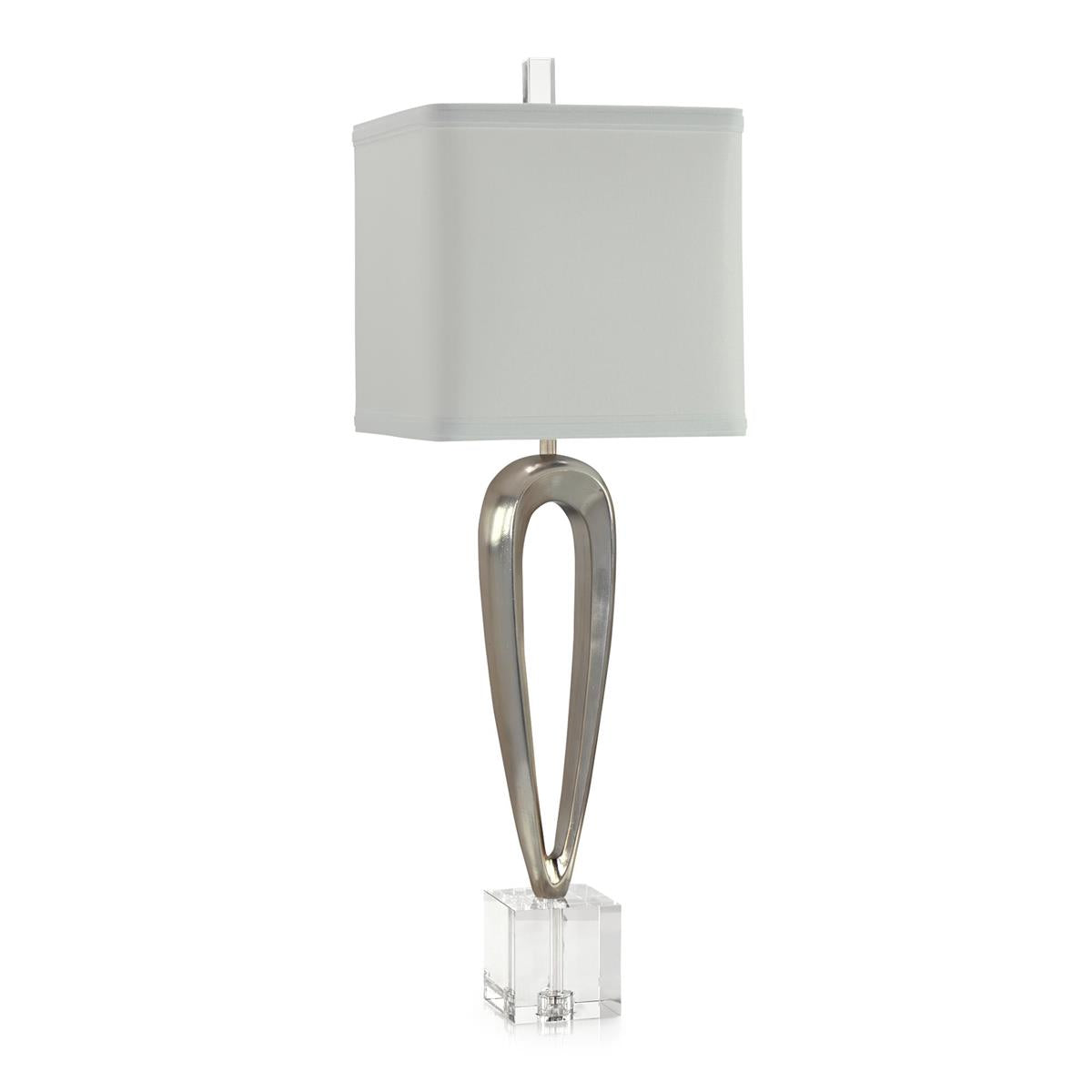 Stiletto Table Lamp, Nickel by John Richard | Sutter & Vale