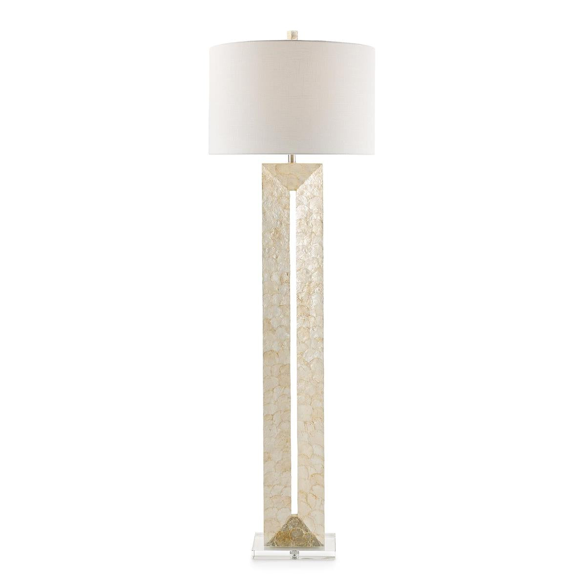 Nacre Floor Lamp – Floor Lamps by John Richard | Sutter & Vale