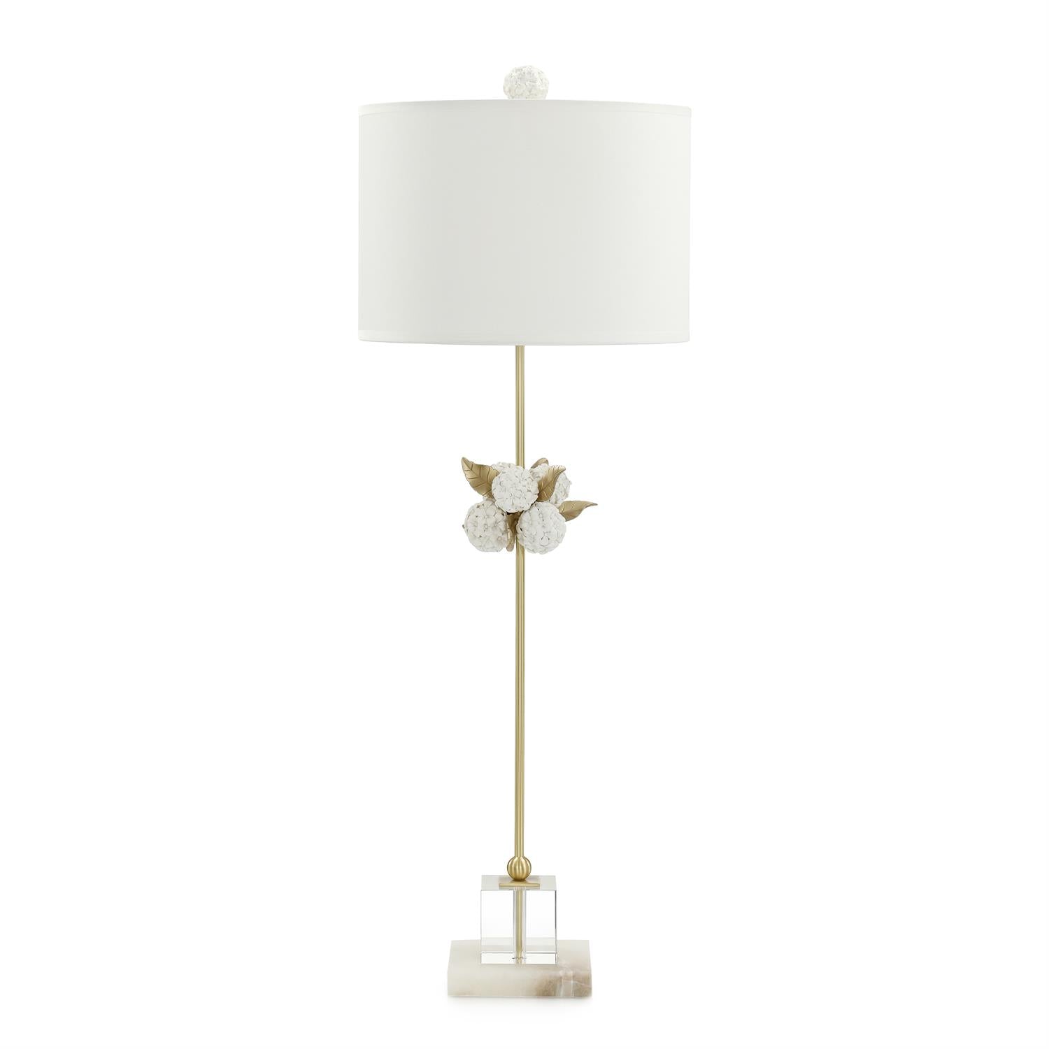 Sculpted Bloom Buffet Lamp