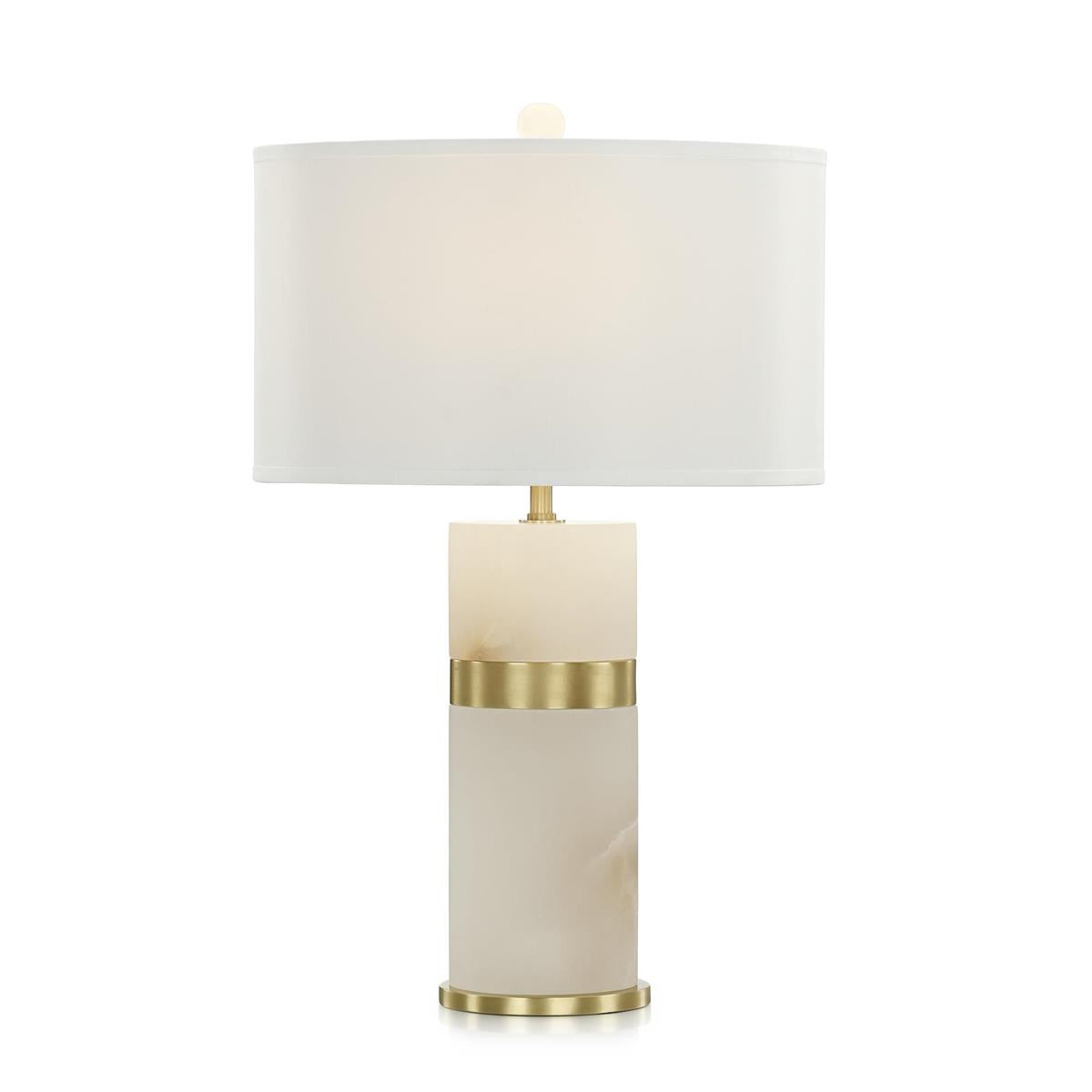 Alabaster Tower Table Lamp – Table Lamps by John Richard | Sutter & Vale