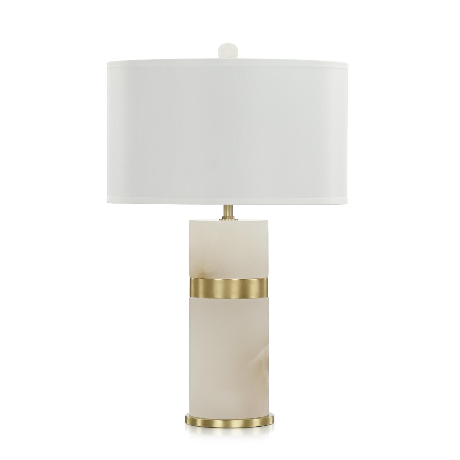 Alabaster Tower Table Lamp