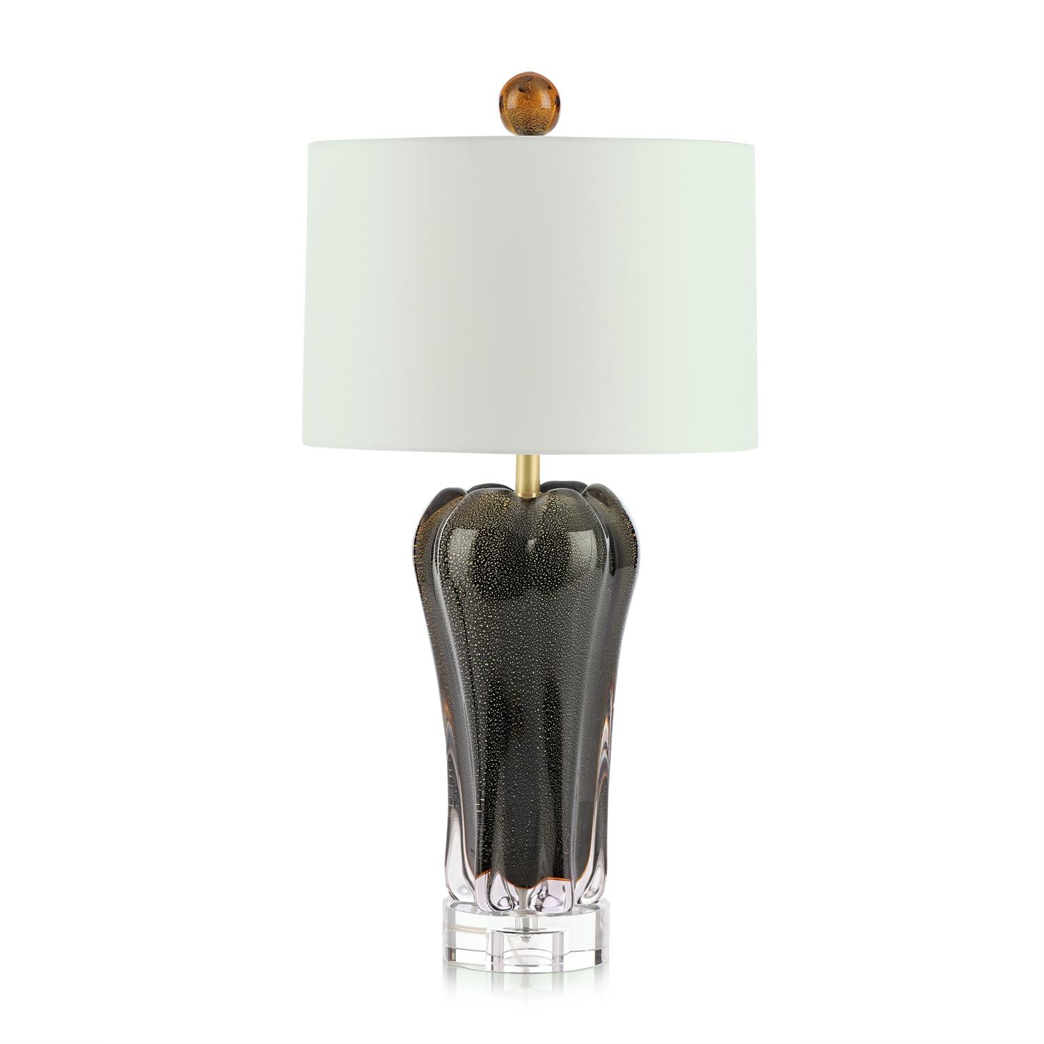 Billowing Glass Table Lamp