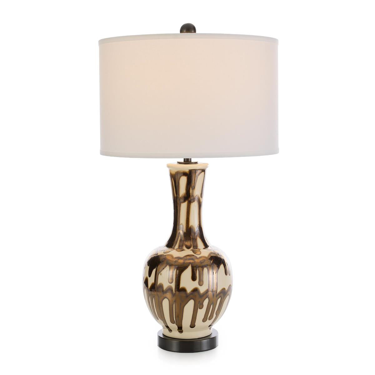 Drizzled Porcelain Table Lamp by John Richard | Sutter & Vale