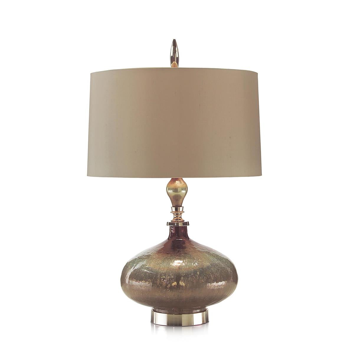 Rainwater on Glass Table Lamp – Table Lamps by John Richard | Sutter & Vale