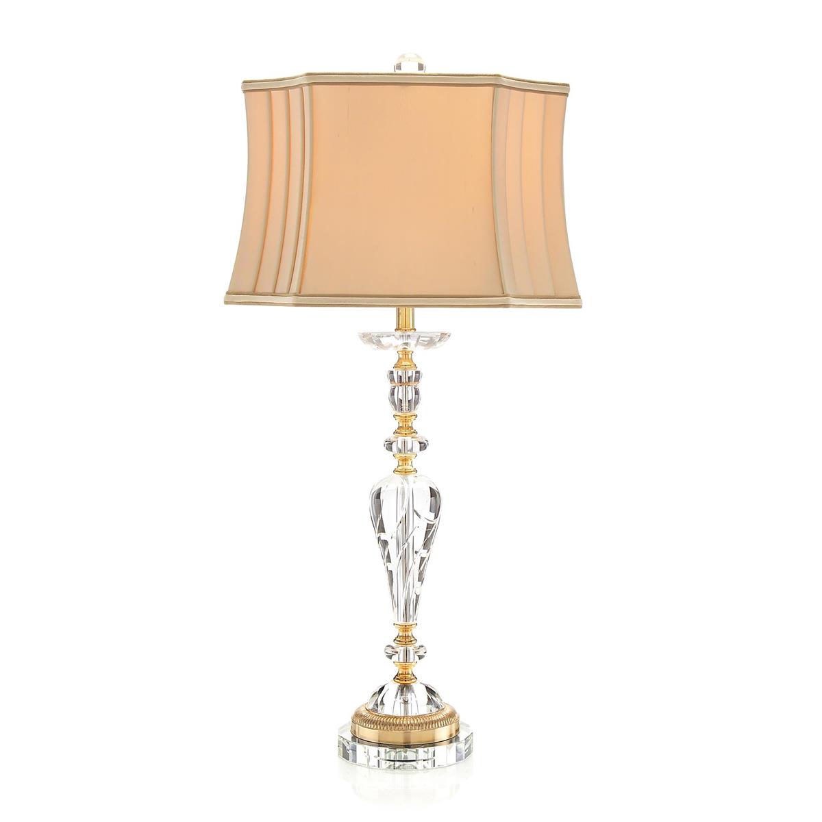 Crystal Swirl Table Lamp – Table Lamps by John Richard | Sutter & Vale