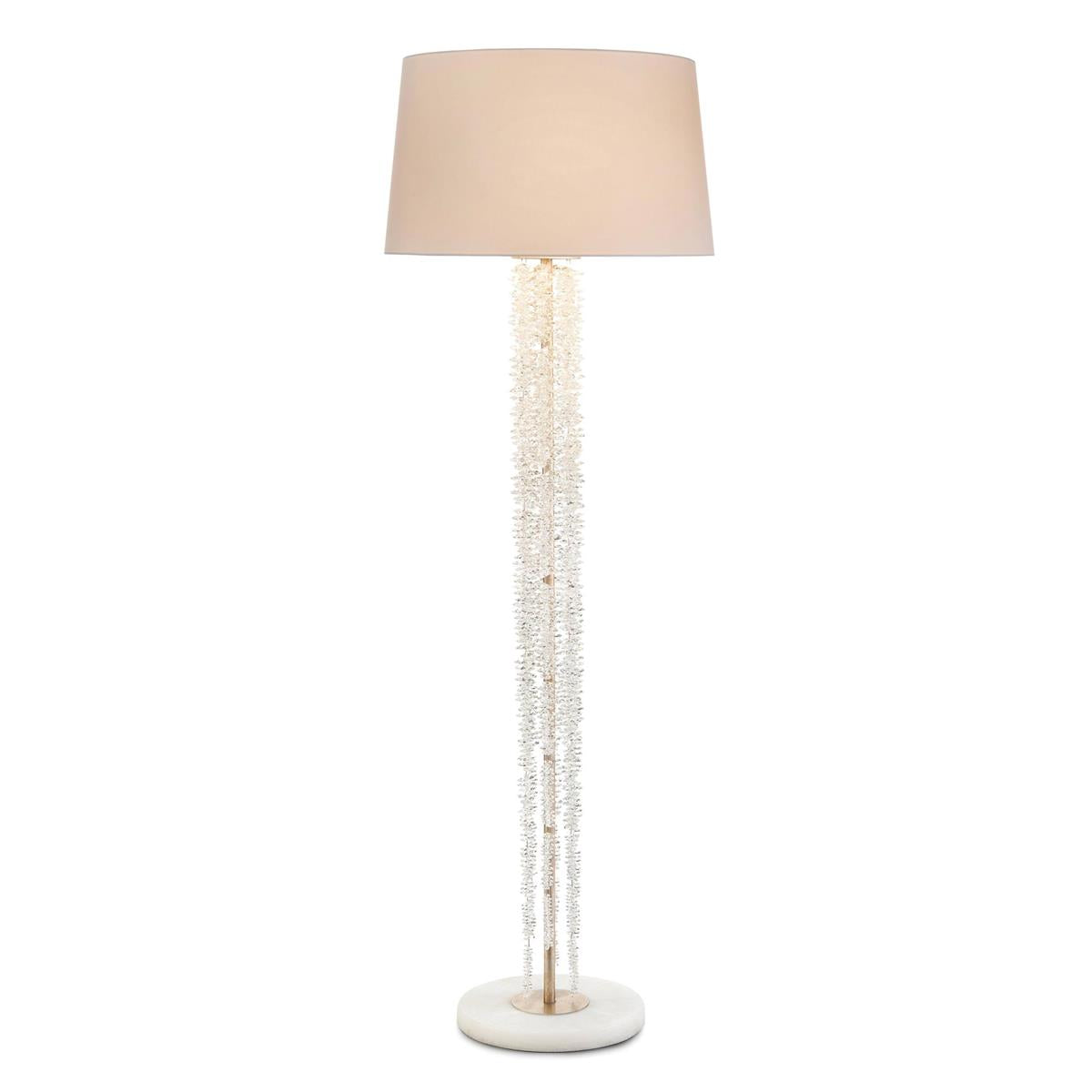 Cascading Crystal Waterfall Floor Lamp by John Richard | Sutter & Vale